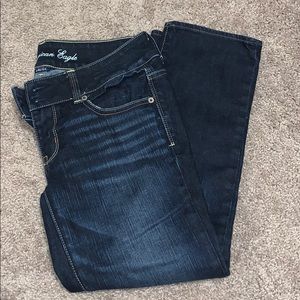 American eagle artist Capri jeans